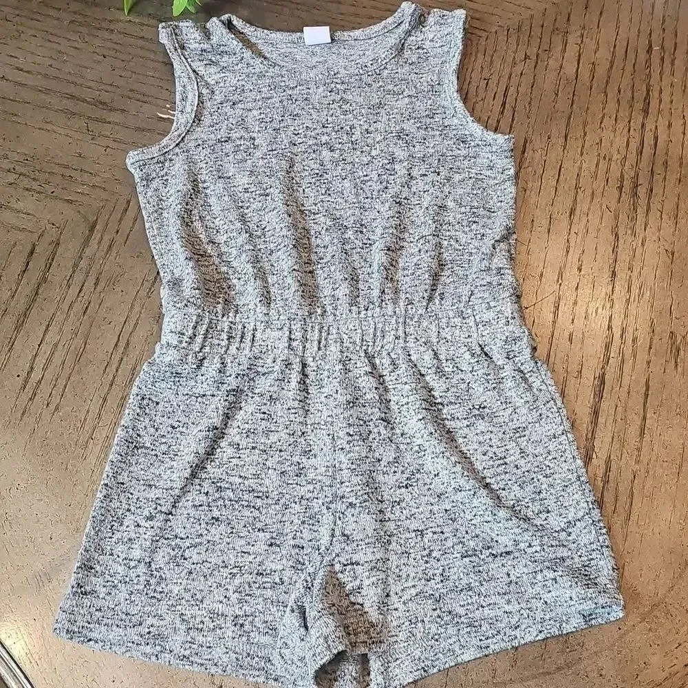 GAP Heathered Gray Kids Romper Size 5